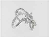 Ringe Codato Gioielli Dame Anello Diamanti in Weißgold Diamante 1.11 Ct 2209-14 - 2209-14